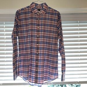 Nordstrom Trim Fit Dress Shirt 16 1/2 36/37